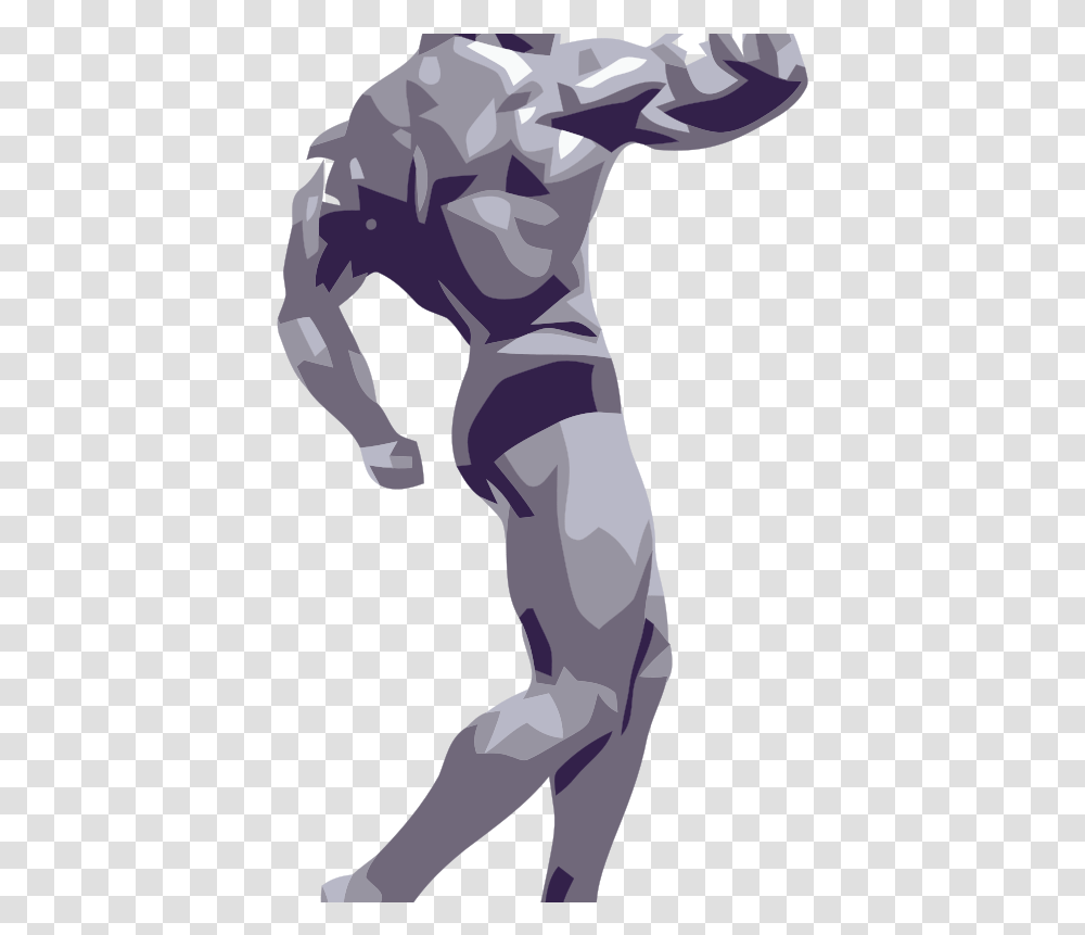 Bodybuilder Silhouette Arnold Clipart, Person, Hand, People Transparent Png