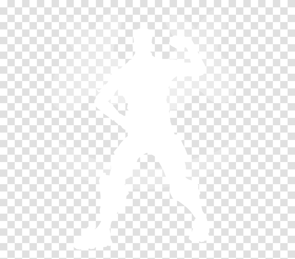 Bodybuilder Silhouette Marshmello In Fortnite Skins, Stencil, Symbol, Emblem Transparent Png