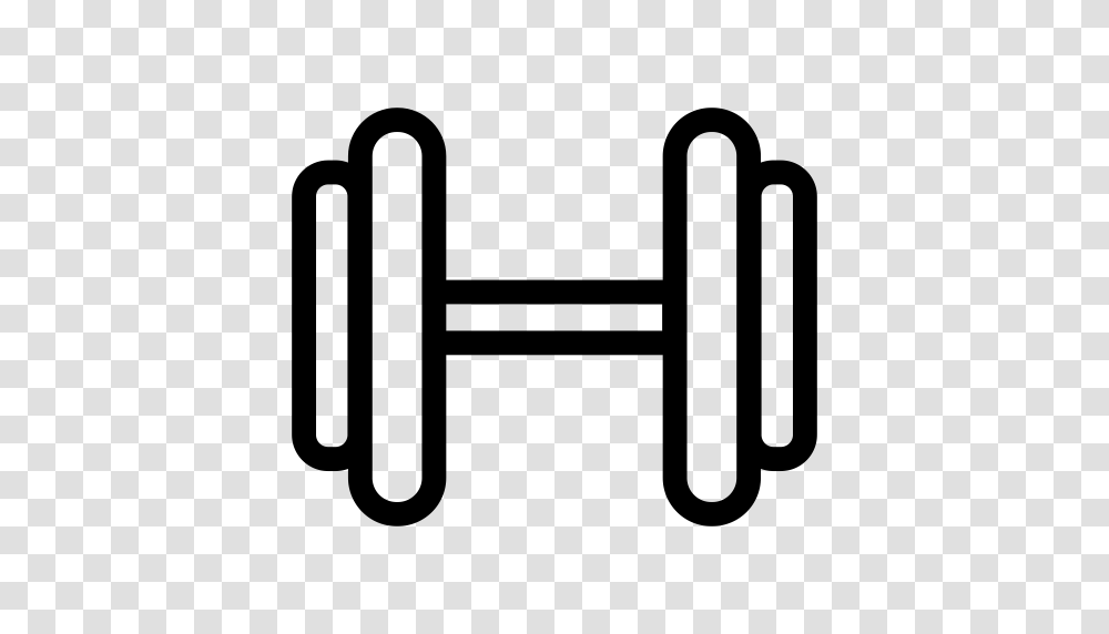 Bodybuilding Dumbbell Fitness Icon With And Vector Format, Gray, World Of Warcraft Transparent Png