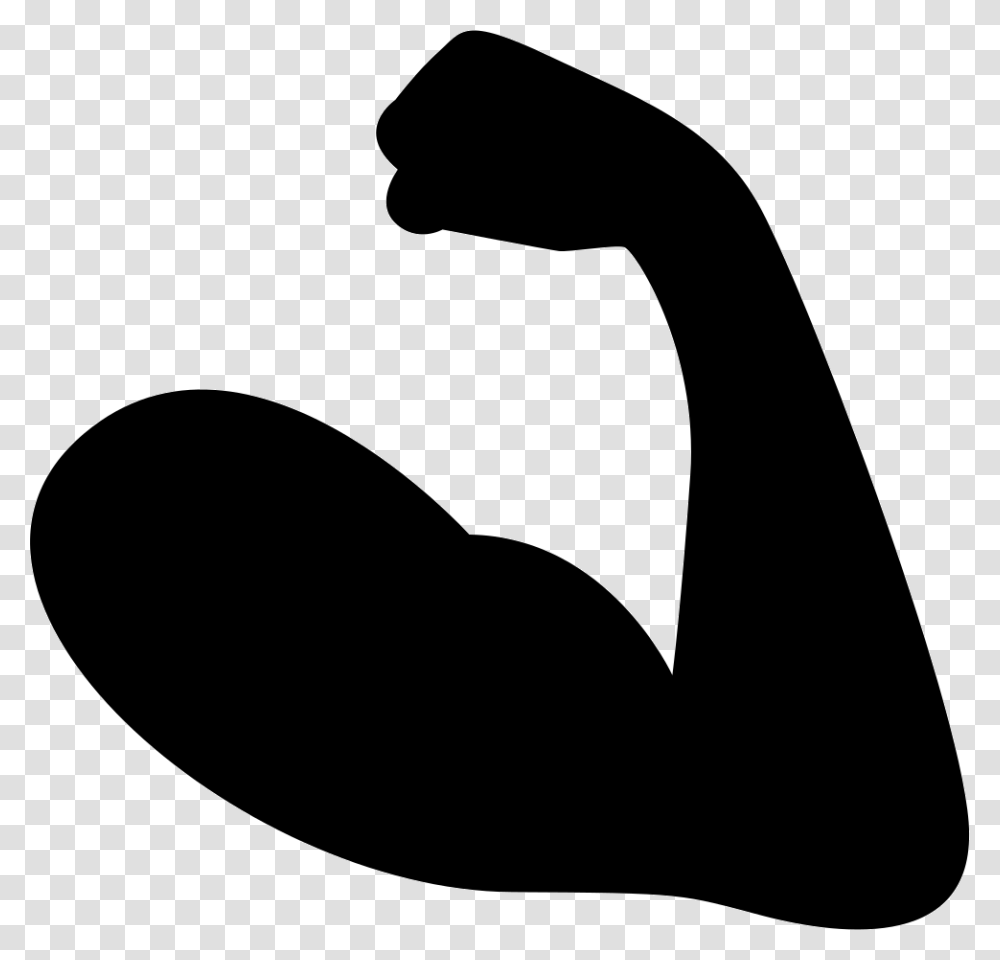 Bodybuilding Free Icon Icon Dumbbell, Silhouette, Arm, Hammer, Tool Transparent Png