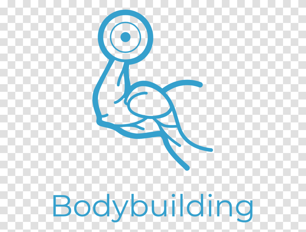 Bodybuilding Logo Graphic Design, Poster, Advertisement Transparent Png