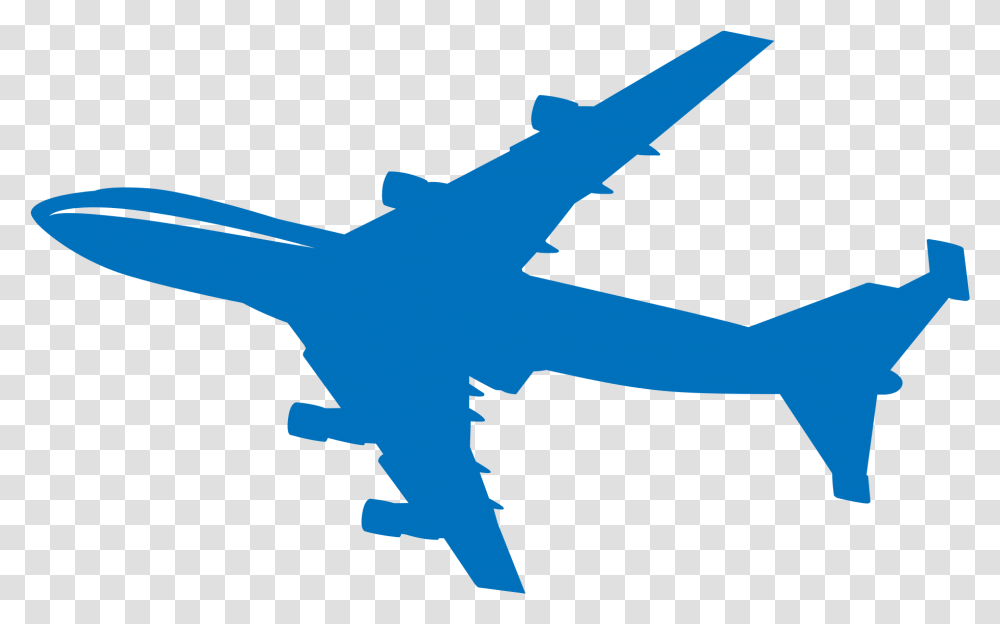 Boeing 747 Boeing 737 Airplane Shuttle Carrier Aircraft Boeing, Silhouette, Vehicle, Transportation Transparent Png