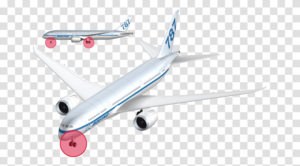 Boeing 787 Fuel Tank, Airplane, Aircraft, Vehicle, Transportation Transparent Png