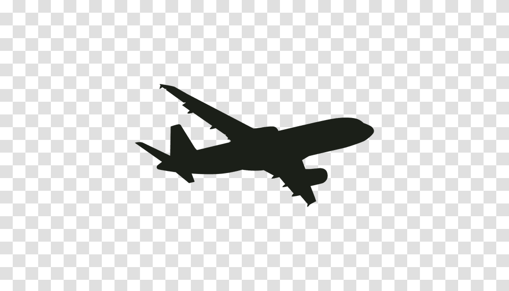 Boeing Airplane Flying Silhouette, Aircraft, Vehicle, Transportation, Bird Transparent Png