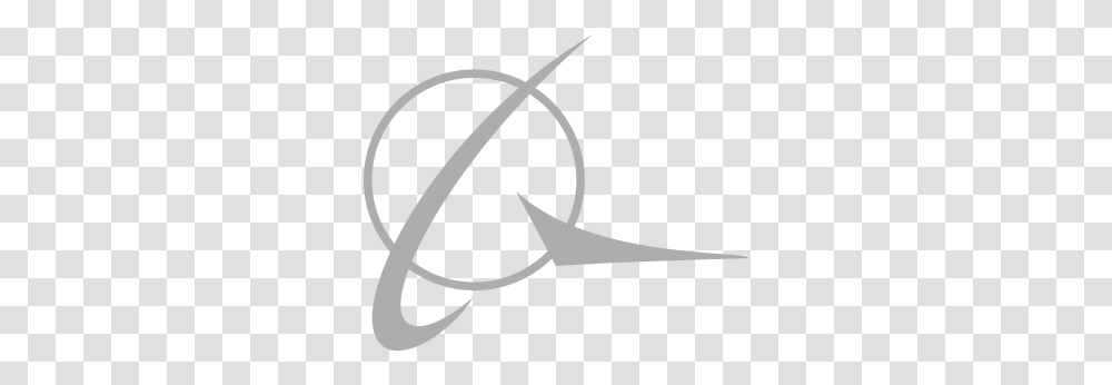 Boeing Symbol Boeing Logo White, Trademark, Arrow, Emblem Transparent Png