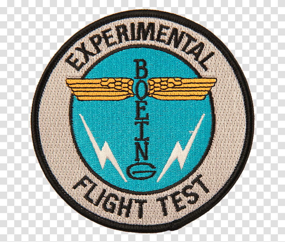 Boeing Totem Experimental Flight Test Patch Emblem, Logo, Symbol, Trademark, Rug Transparent Png