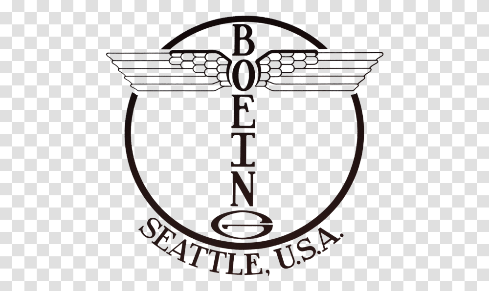 Boeing Totem Logo, Trademark, Emblem, Bow Transparent Png