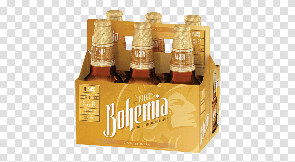 Bohemia Bohemia Beer, Alcohol, Beverage, Drink, Bottle Transparent Png