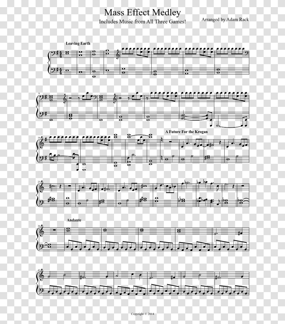 Bohemian Rhapsody Piano Musescore, Gray, World Of Warcraft Transparent Png