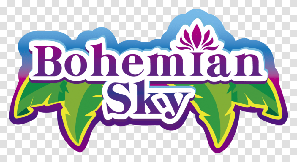 Bohemian Sky Logo Aikatsu Sora Bohemian Sky, Label, Purple, Plant Transparent Png