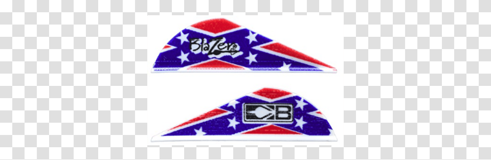 Bohning Blazer Confederate Flag Blazer Vanes, Strap, Label, Letter Opener Transparent Png
