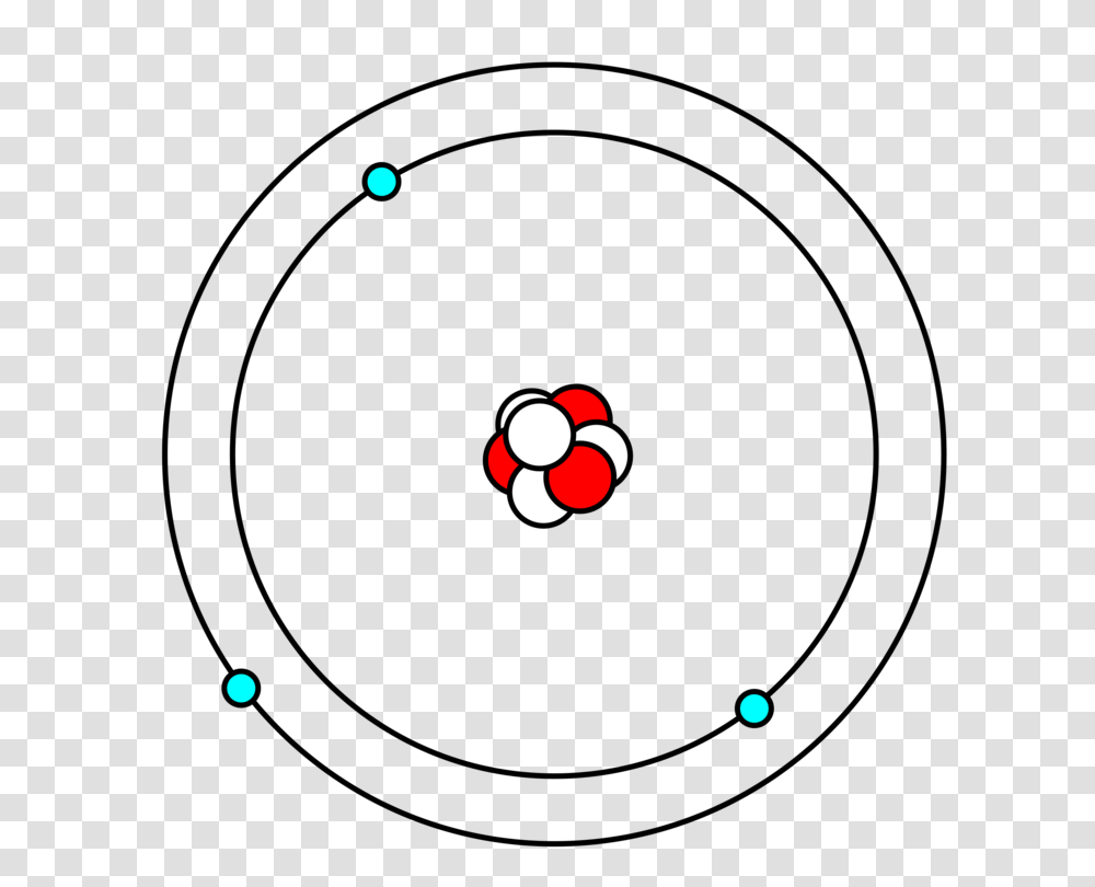 Bohr Model Lithium Atom Atomic Number, Pac Man Transparent Png
