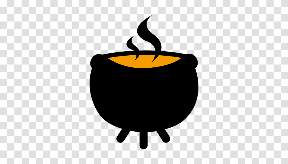 Boiling Halloween Pot, Lamp, Silhouette, Plant, Food Transparent Png