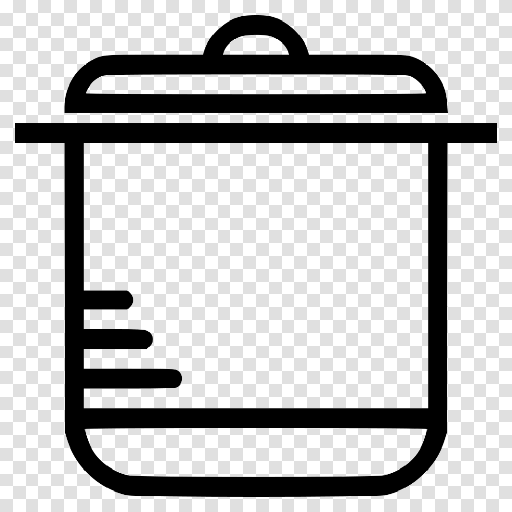 Boiling Pot Icon Free Download, Pottery, Jar, Stencil, Lawn Mower Transparent Png