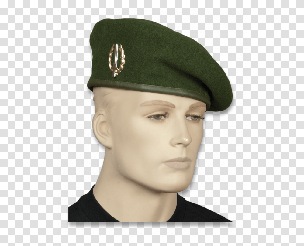 Boina Verde, Hat, Person, Military Uniform Transparent Png