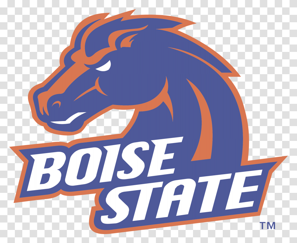Boise State Logo, Animal, Word, Dragon Transparent Png