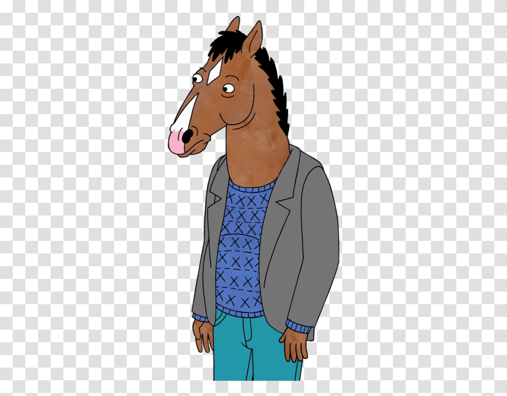 Bojack Horseman Characters, Person, Mammal, Animal Transparent Png