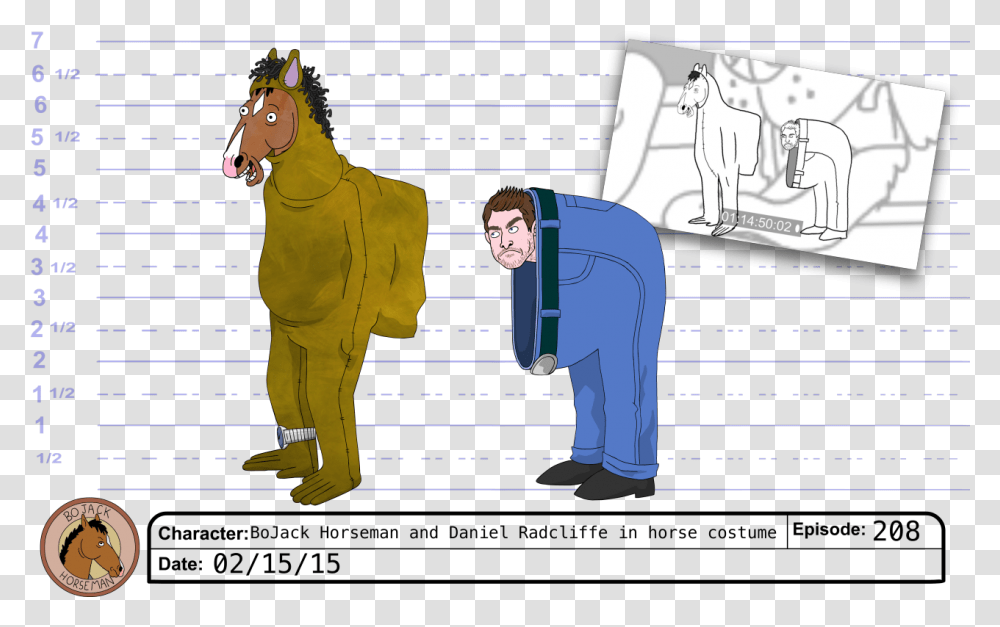 Bojack Horseman Horse Costume, Person, Animal, Coat Transparent Png