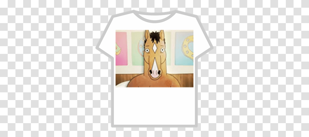 Bojack Horseman Shirt Roblox T Shirt Roblox Supreme, Clothing, Apparel, Mammal, Animal Transparent Png