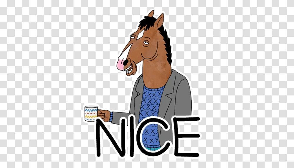Bojack Stickers Set For Telegram, Person, Outdoors, Poster, Advertisement Transparent Png