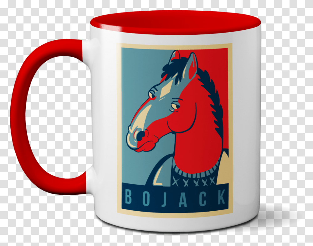 Bojack Tv Series Horseman Head Mug Bojack Horseman Cup, Coffee Cup, Pottery Transparent Png