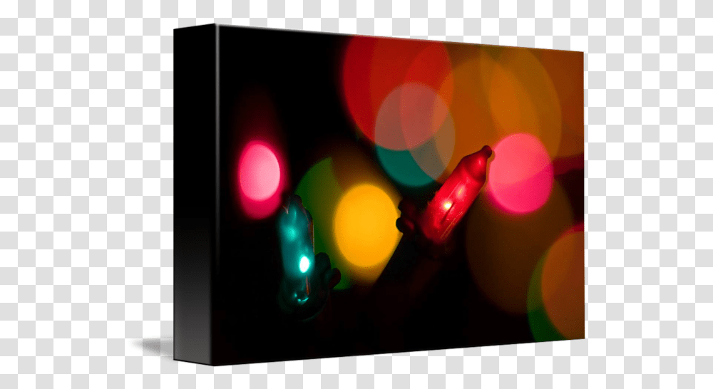 Bokeh And Christmas Lights Circle, LED, Lighting, Spotlight Transparent Png
