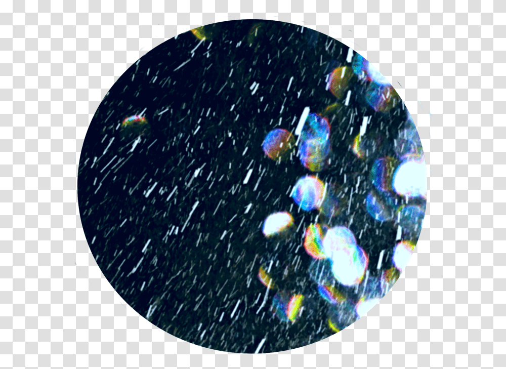 Bokeh Dots Rain Lights Circle Circles Line Dark Circle, Outer Space, Astronomy, Universe, Sphere Transparent Png