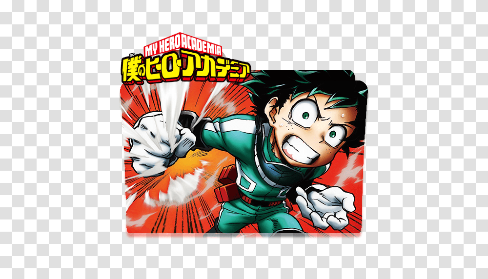 Boku No Hero Academia, Comics, Book, Manga, Person Transparent Png