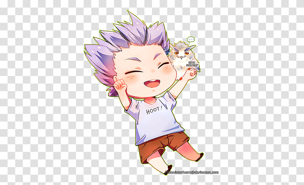 Bokuto Koutarou Chibi, Person, Face Transparent Png