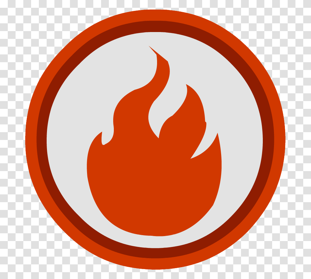 Bola De Fuego Element Dofus, Label, Logo Transparent Png