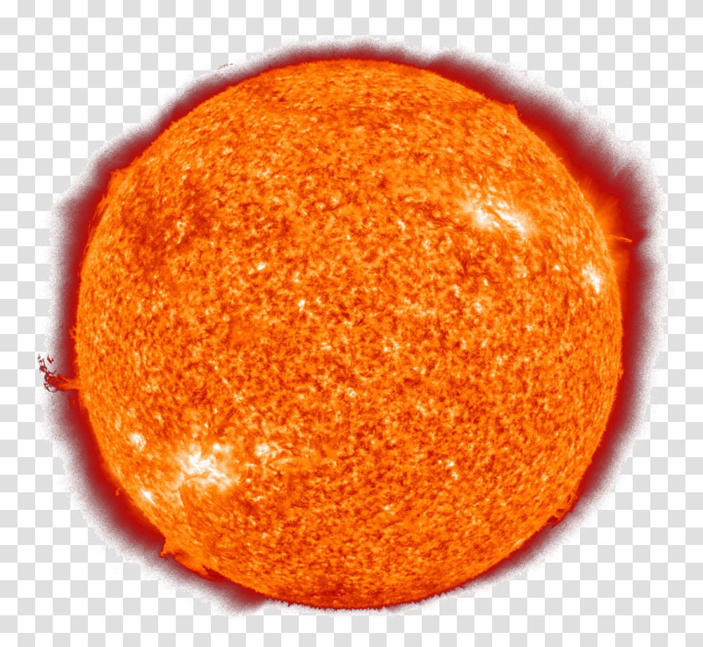 Bola De Fuego Real Sun Clear Background Orange Star Space, Nature, Outdoors, Sweets, Food Transparent Png