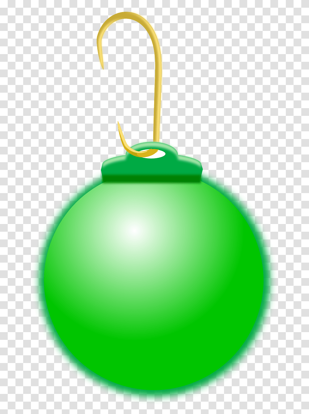 Bola De Natal Verde Natal Rodada Green Ornament Clip Art, Bomb, Weapon, Weaponry, Balloon Transparent Png
