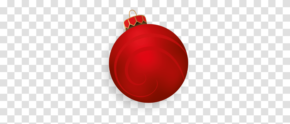 Bola De Navidad 3d Roja Christmas Ornament, Text, Lamp, Weapon, Weaponry Transparent Png