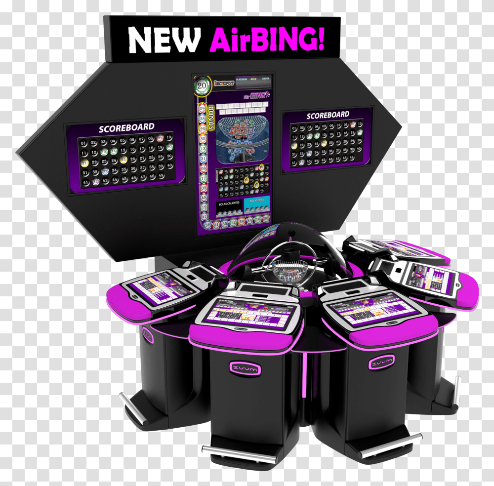 Bolas De Bingo Arcade Game, Arcade Game Machine Transparent Png