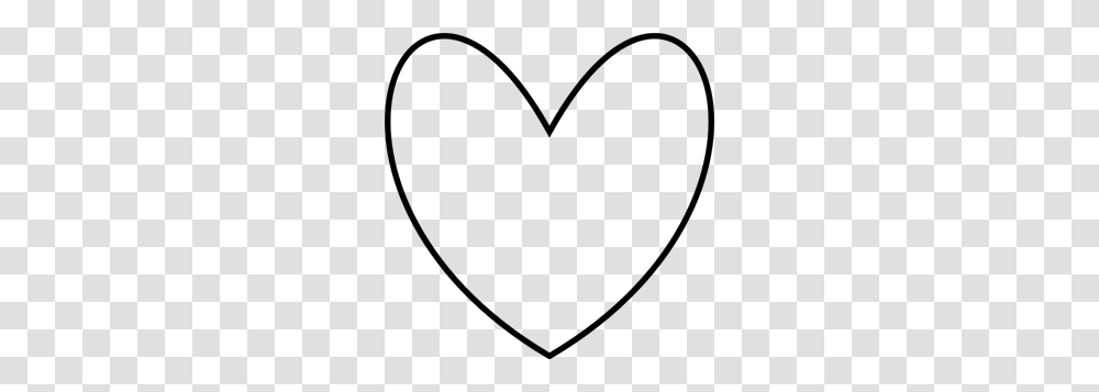 Bold Heart Outline Clip Arts For Web, Gray, World Of Warcraft Transparent Png