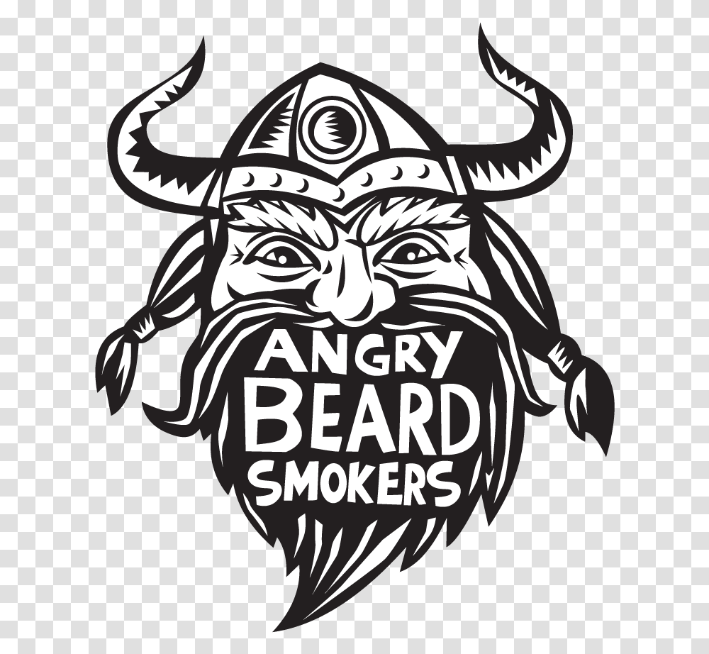 Bold Masculine Logo Design For Angry Beard Smokers By Clip Art, Drawing, Face, Doodle, Statue Transparent Png