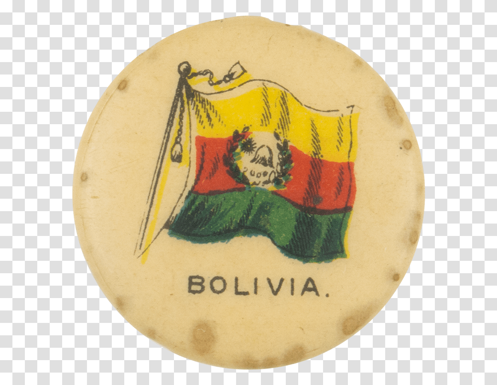 Bolivia Flag Advertising Button Museum Badge, Logo, Trademark, Leisure Activities Transparent Png