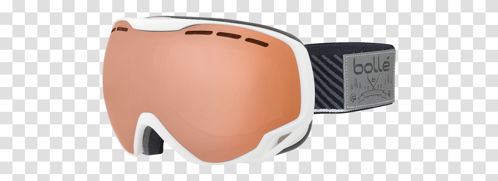 Bolle Emperor White Stripes Bolle Goggles, Mouse, Hardware, Computer, Electronics Transparent Png