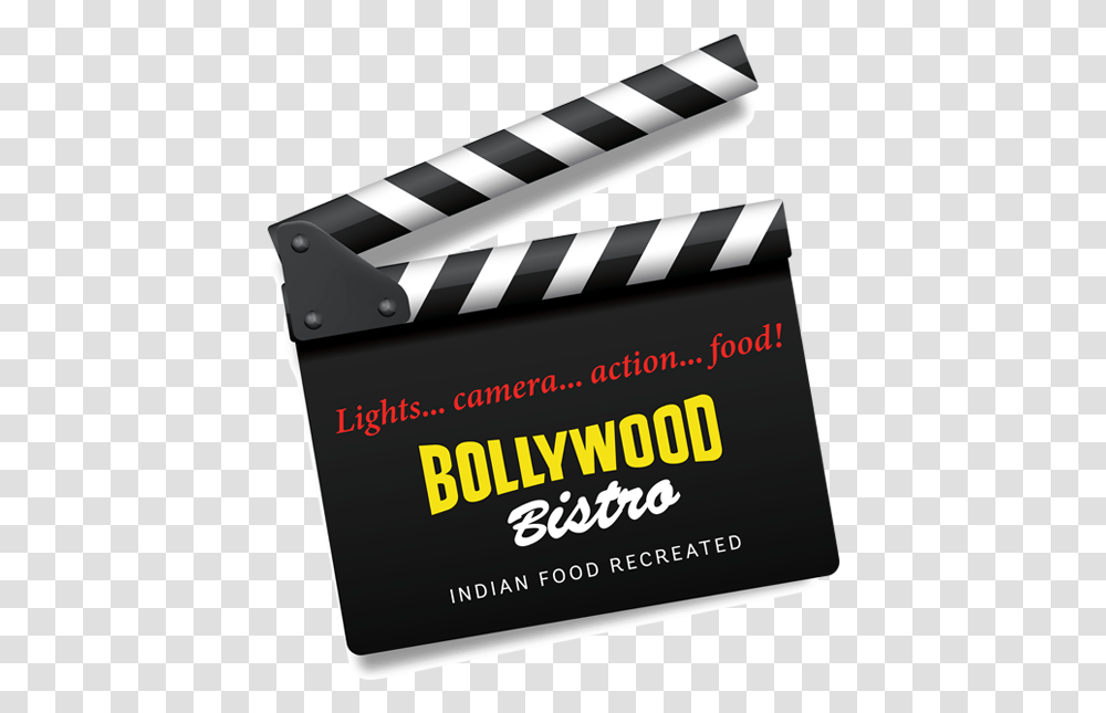 Bollywood Bistro Horizontal, Text, Business Card, Paper, Label Transparent Png