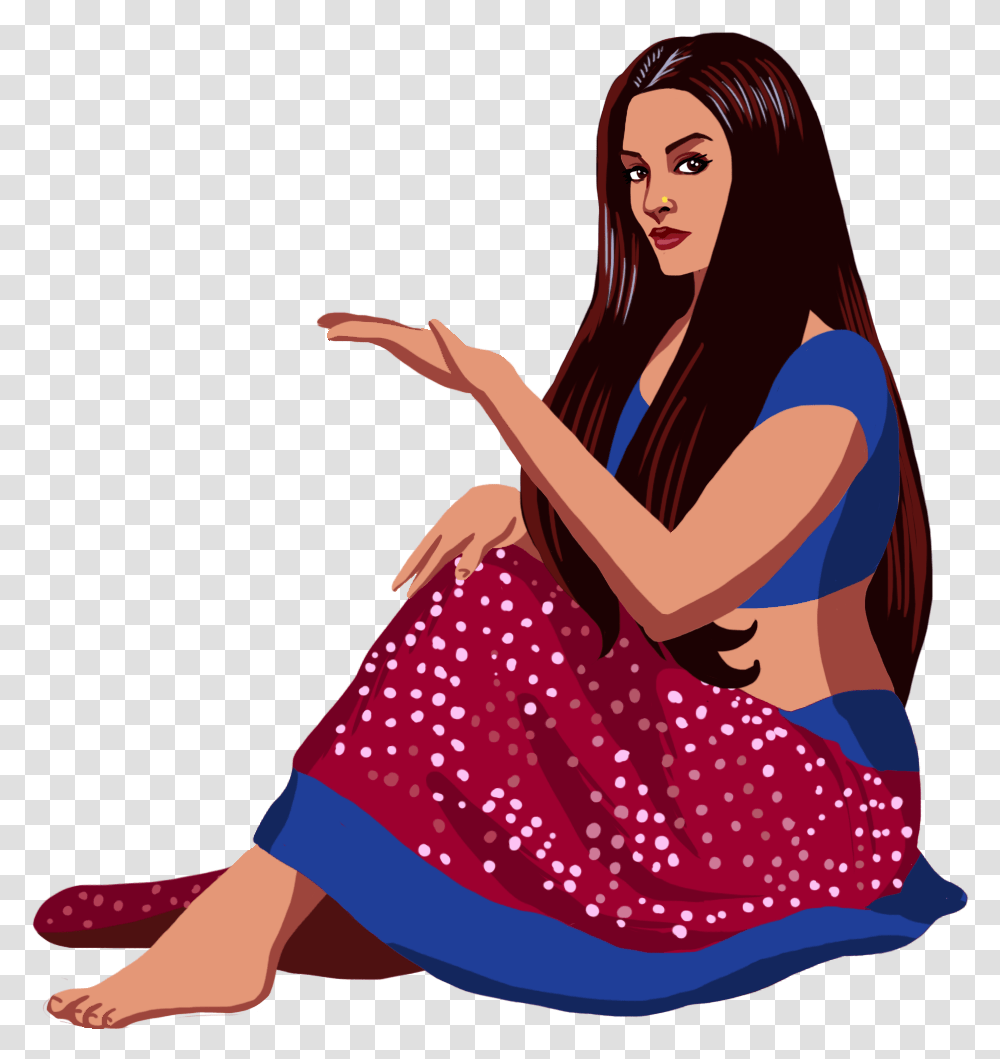 Bollywood Dance Animated, Texture, Person, Human, Female Transparent Png