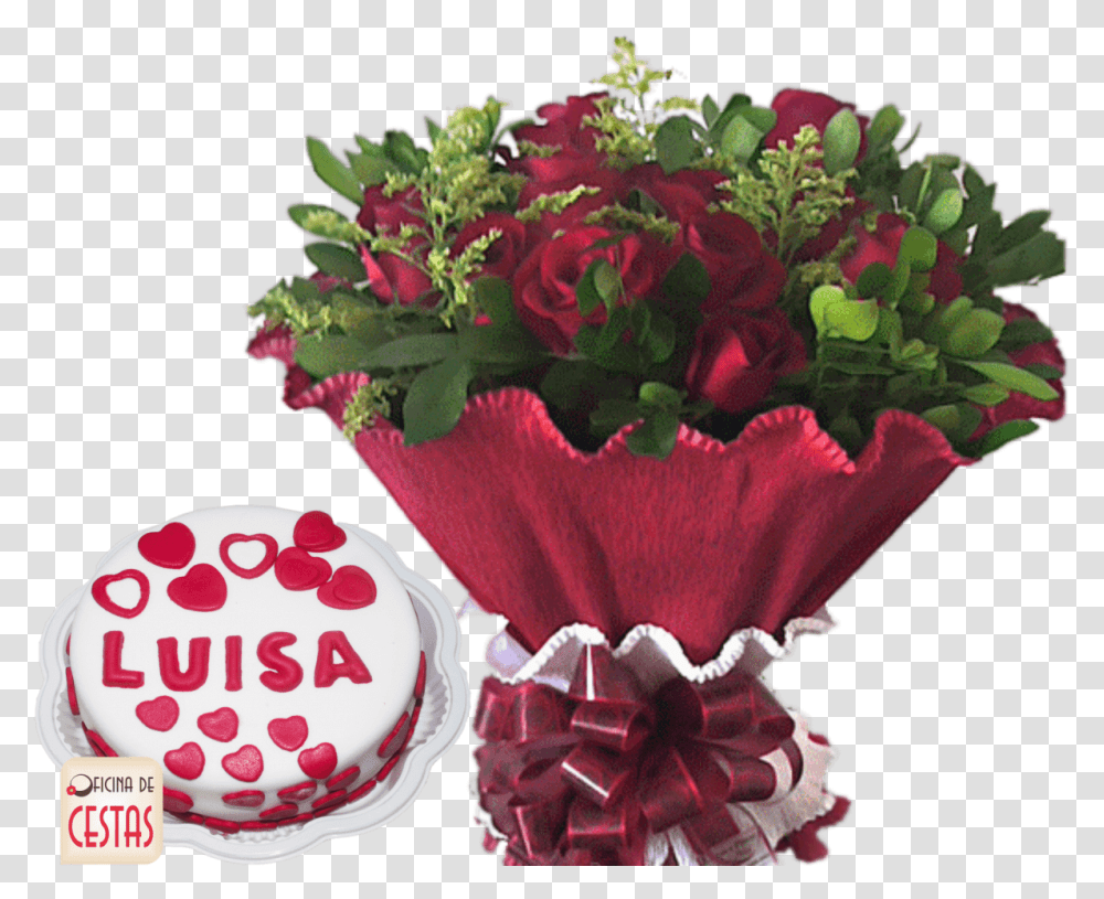Bolo Buqu De Rosas, Plant, Flower Bouquet, Flower Arrangement, Blossom Transparent Png