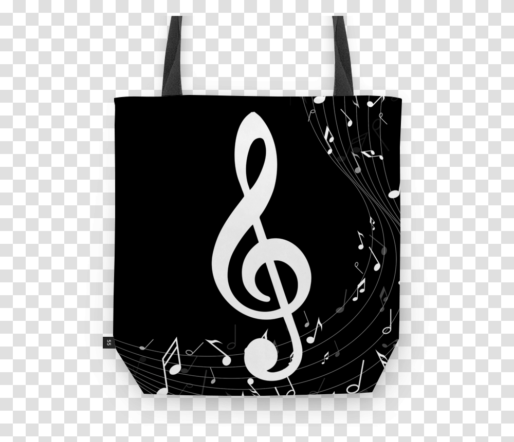 Bolsa Notas Musicais De Wesley Bolsa Do Stranger Things, Bag, Alphabet, Ampersand Transparent Png