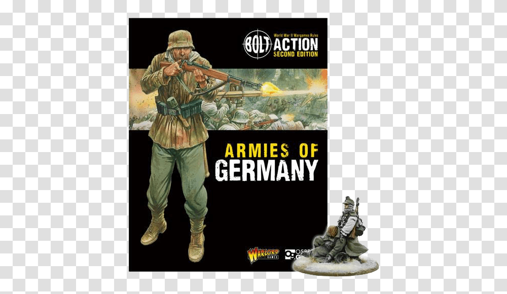 Bolt Action 2nd Edition Armies Of Germany, Person, Leisure Activities, Advertisement, Poster Transparent Png
