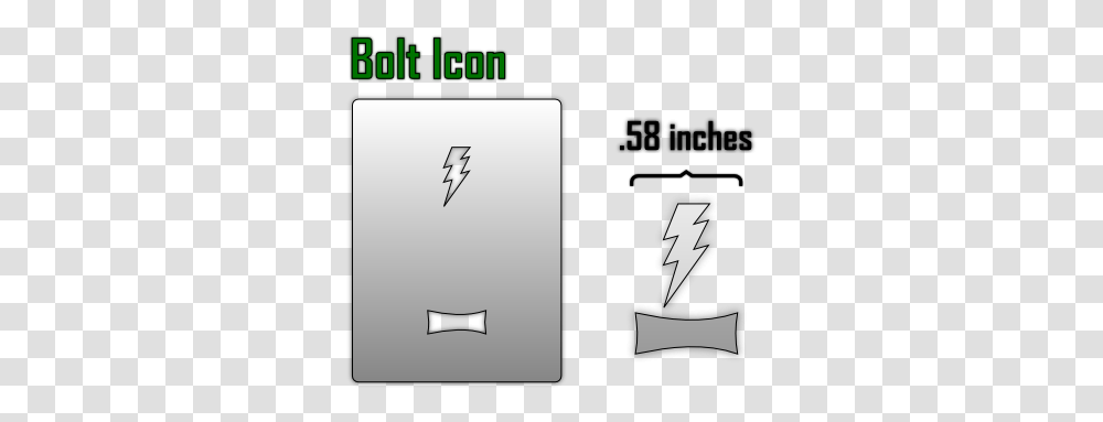 Bolt Icon Airbrush Stencil Lightning, Wristwatch, Text, Clothing, Apparel Transparent Png