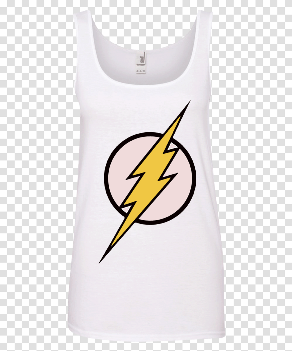 Bolt Logo T Shirt Justice League Flash Logo, Apparel Transparent Png