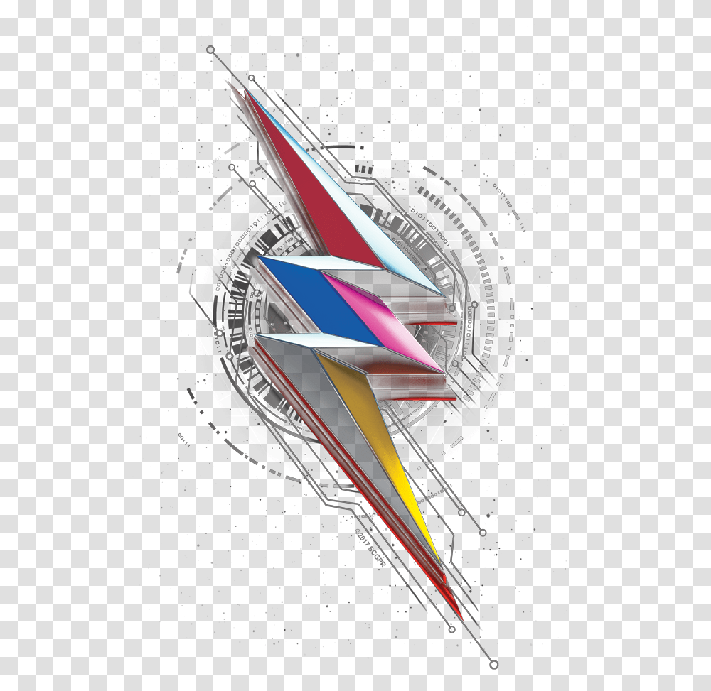 Bolt Sigil Mens Ringer T Power Rangers Lightning Bolt, Graphics, Art, Symbol, Label Transparent Png