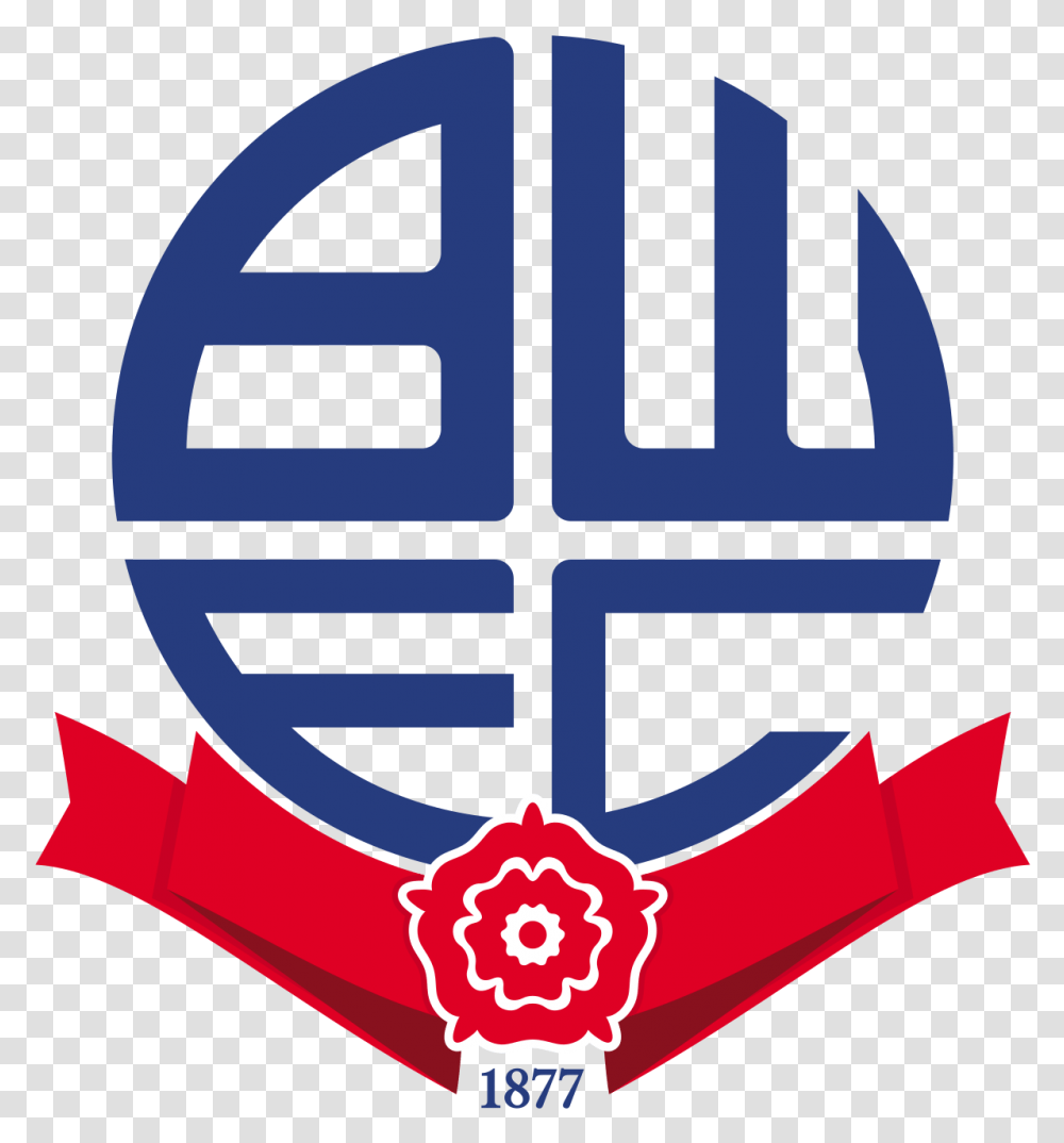 Bolton Wanderers F Bolton Logo Pes, Symbol, Weapon, Weaponry, Hand Transparent Png