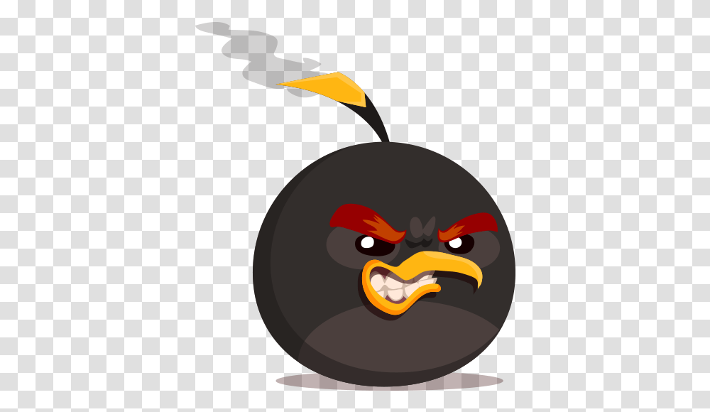 Bomb Angry Birds Bomb Exploding, Animal, Face, Photography Transparent Png