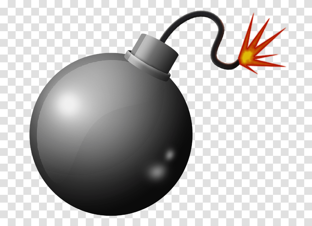 Bomb Bomb About To Explode, Lighting, Lamp, Weapon, Grenade Transparent Png