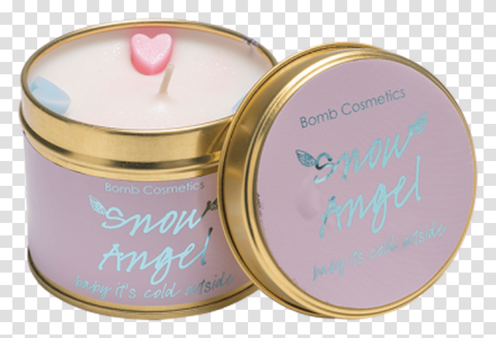 Bomb Cosmetics Candle Snow Angel, Face Makeup Transparent Png